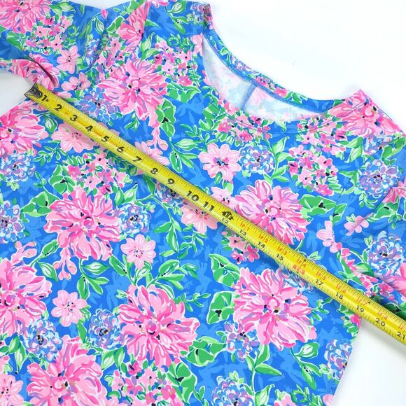 LILLY PULITZER Solia ChillyLilly Mini Dress Spring In Your Step 70s Beachy Boho - Picture 2 of 12